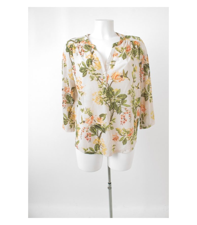 H&M Damen 3/4 Ärmel Bluse Gr. M Neu – Foto 1