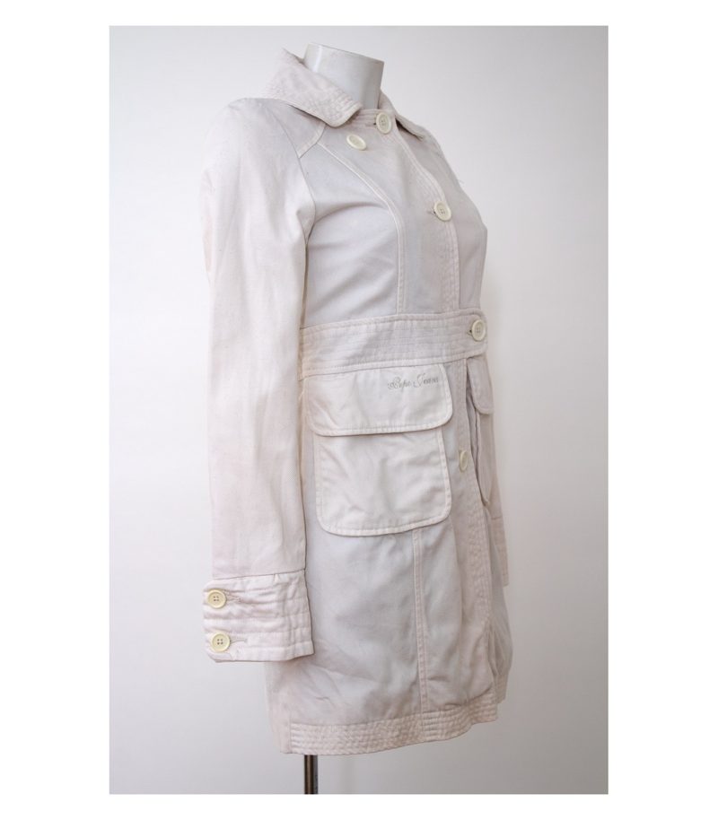Pepe Jeans Damen Mantel leichter Mantel Freizeitmantel Gr. S Baumwolle – Foto 3