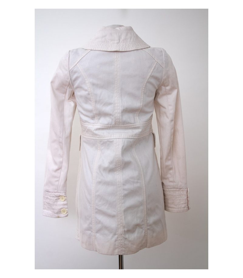 Pepe Jeans Damen Mantel leichter Mantel Freizeitmantel Gr. S Baumwolle – Foto 5
