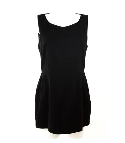 COS Damen Kleid Minikleid Gr. 40 Wolle