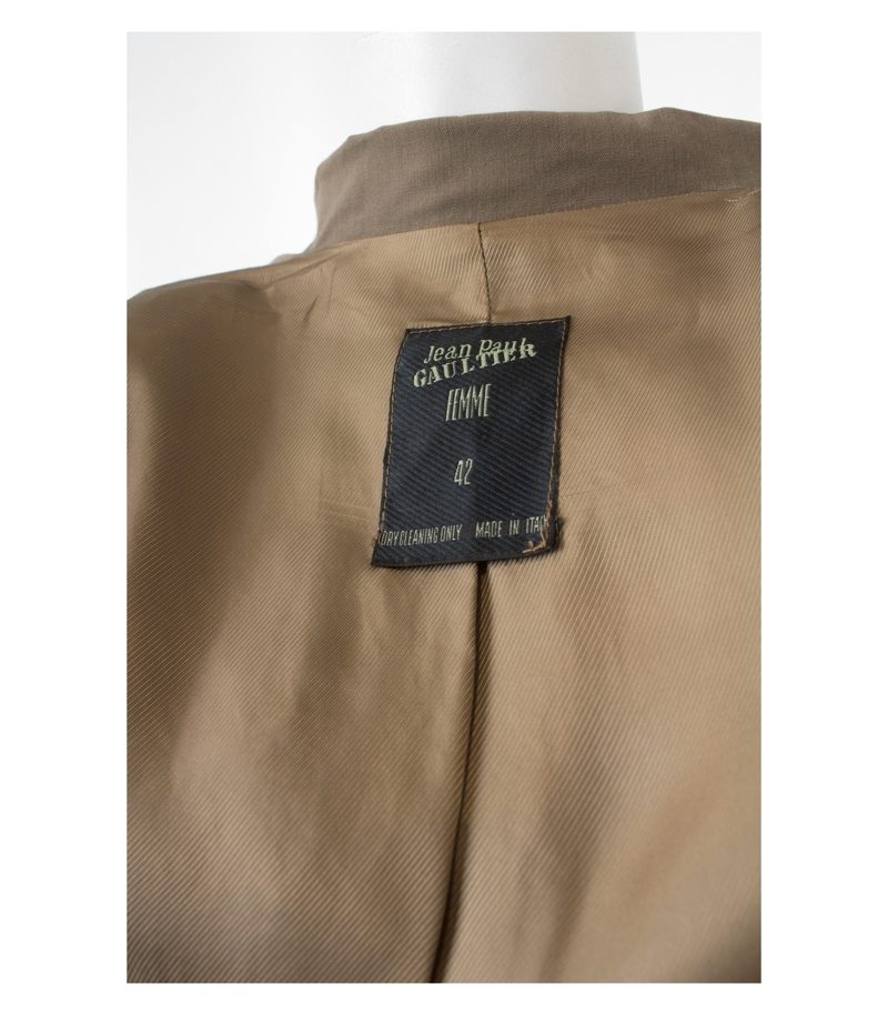 JEAN PAUL GAULTIER Damen Blazer Jackett Gr. IT 42 DE 38 – Foto 9