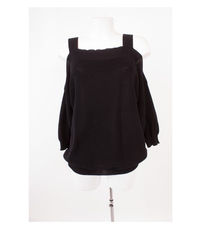 PINKO Damen Schulterfreier Pullover Trägern Gr. S