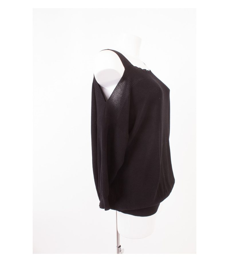 PINKO Damen Schulterfreier Pullover Trägern Gr. S – Foto 2