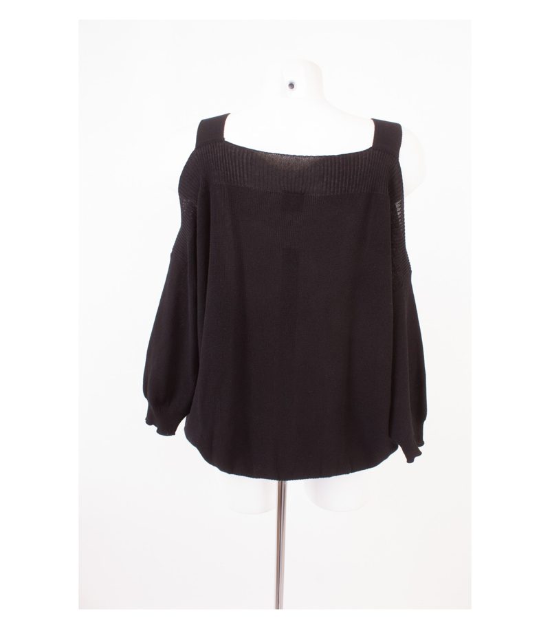 PINKO Damen Schulterfreier Pullover Trägern Gr. S – Foto 4