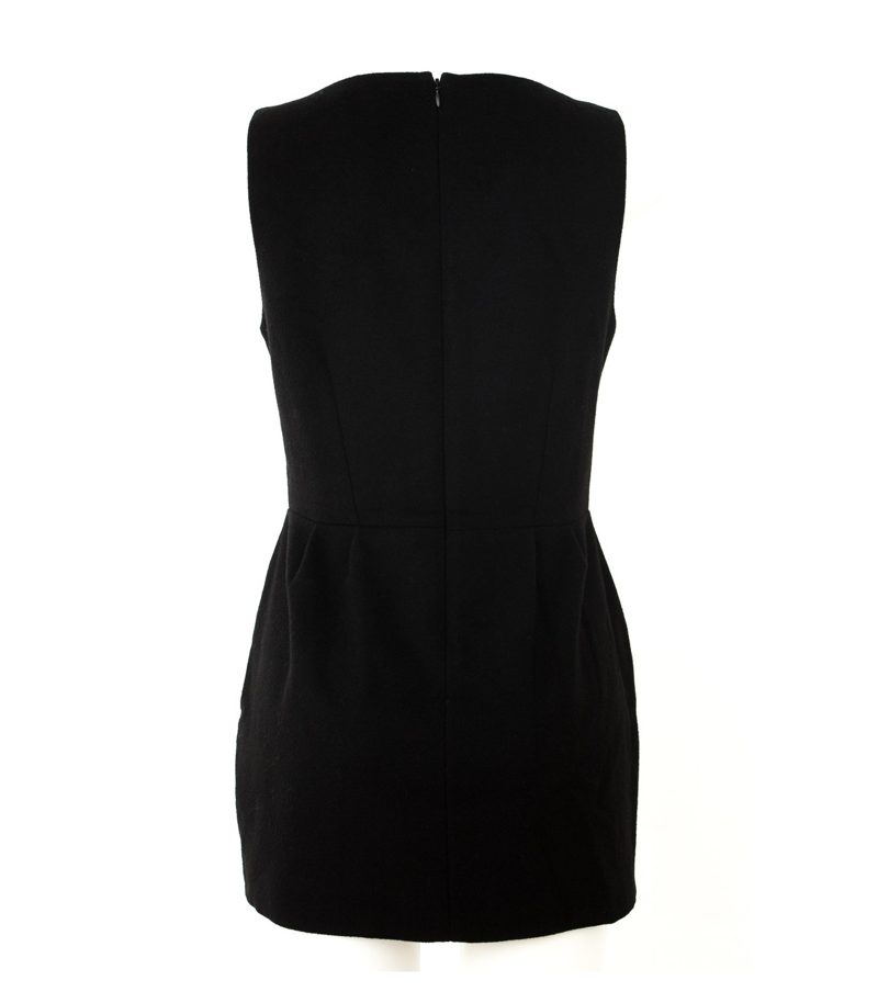 COS Damen Kleid Minikleid Gr. 40 Wolle – Foto 3