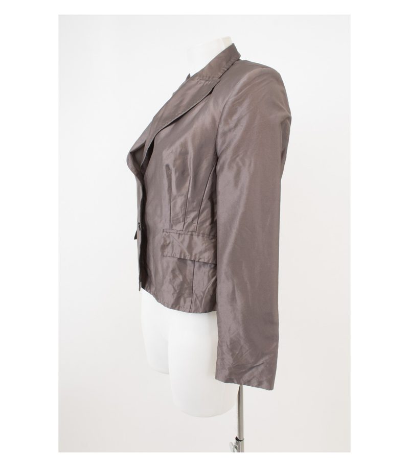 ST. EMILE Damen Blazer 100% Gr. DE 38 Seide – Foto 3
