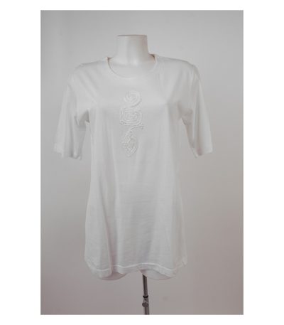 JOYE + FUN Damen T-Shirt Gr. M Weiß