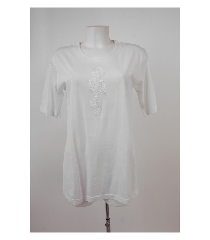 JOYE + FUN Damen T-Shirt Gr. M Weiß – Foto 1