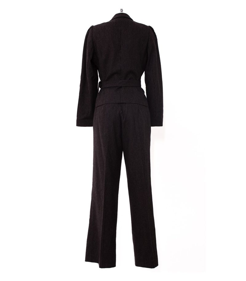 TALBOT RUNHOF 3 tlg. Damen Anzug Blazer Hose Rock Kombination Gr. 36 Wolle – Foto 3
