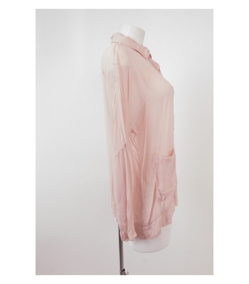 ANGELA DAVIS Damen Bluse & Gr. L Viskose Seide – Foto 2