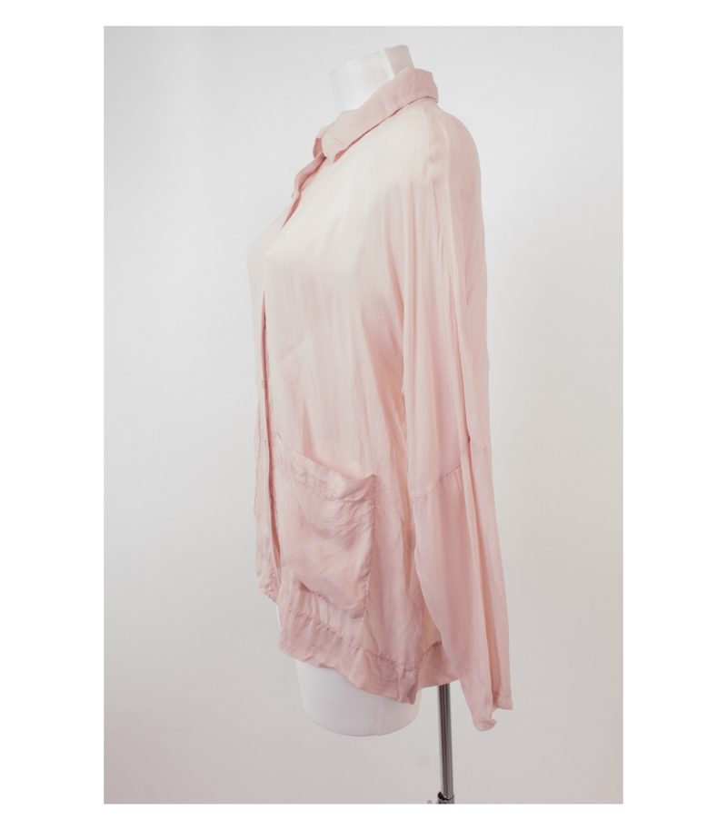 ANGELA DAVIS Damen Bluse & Gr. L Viskose Seide – Foto 3
