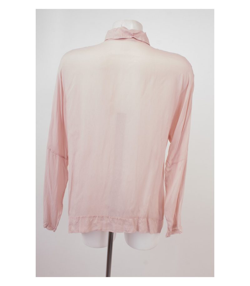 ANGELA DAVIS Damen Bluse & Gr. L Viskose Seide – Foto 4