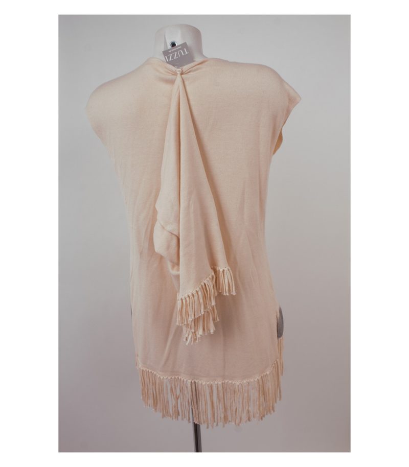 TUZZI Damen Boho Weste Gr. DE 38 Strick – Foto 6