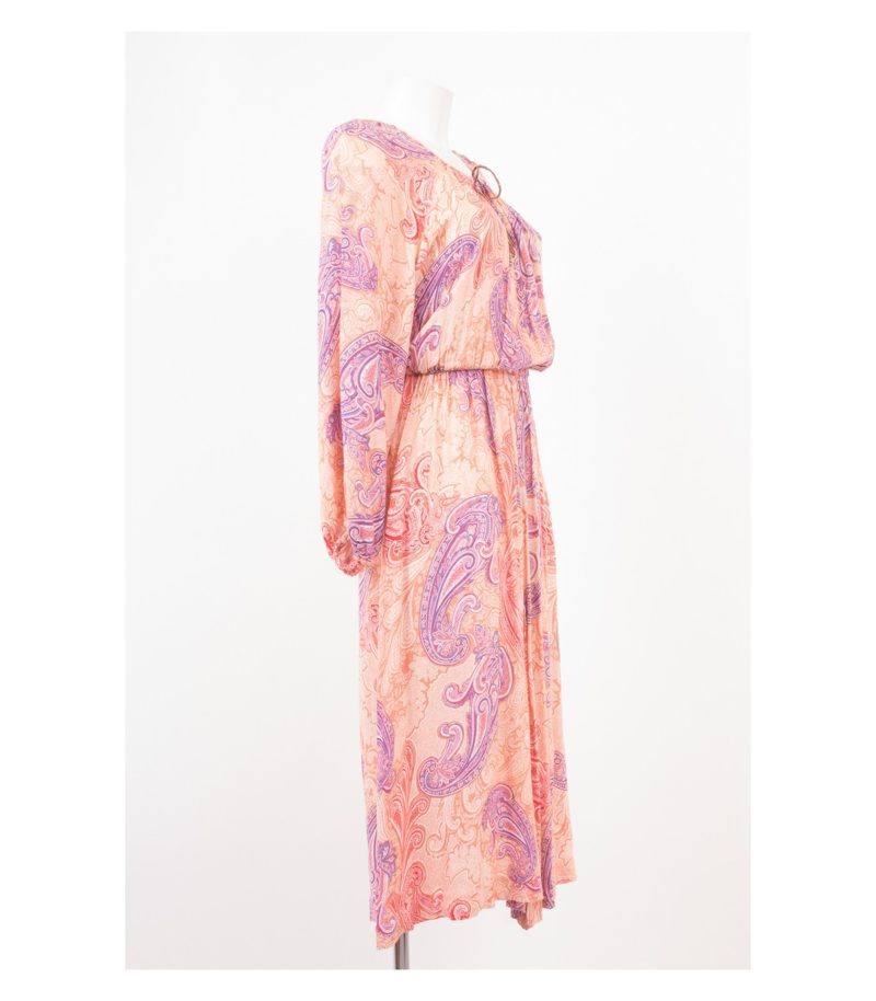 H&M Damen Kleid Sommerkleid Gr. 34 Viskose – Foto 2