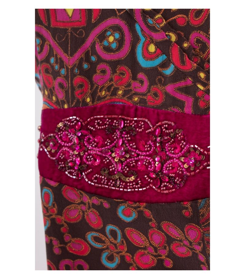 ORWELL Damen Kombination Rock Top 100% Gr. DE 42 Seide – Foto 5
