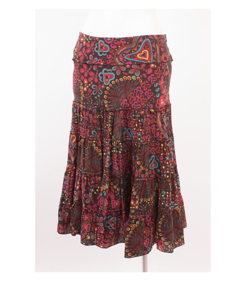 ORWELL Damen Kombination Rock Top 100% Gr. DE 42 Seide – Foto 7