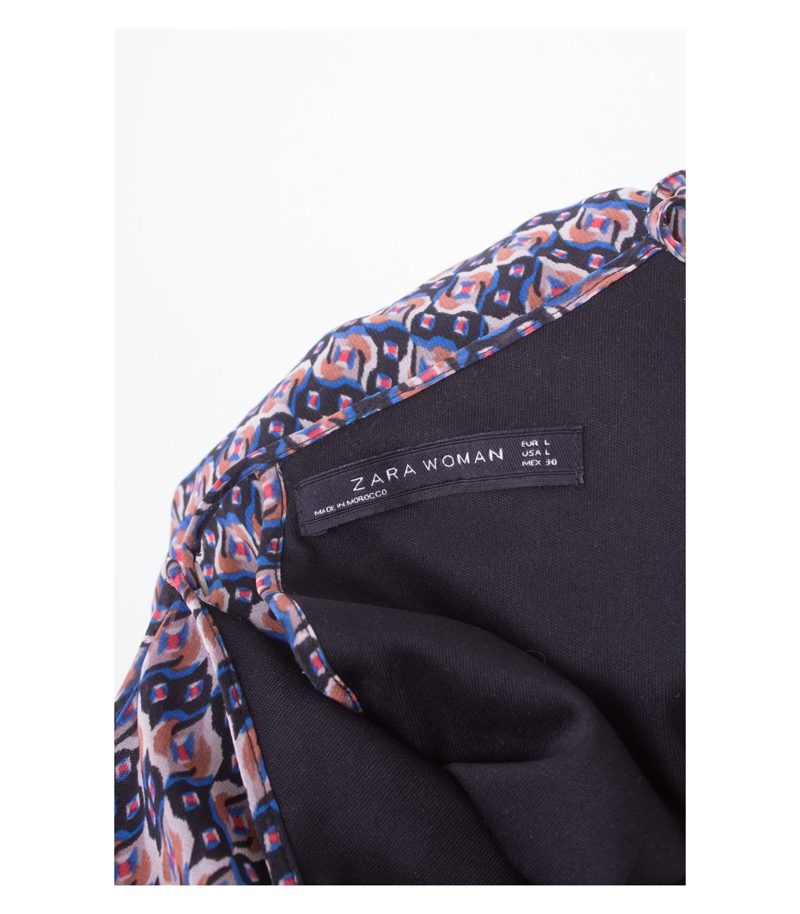ZARA Damen WOMAN Kleid Sommerkleid Gr. L – Foto 5