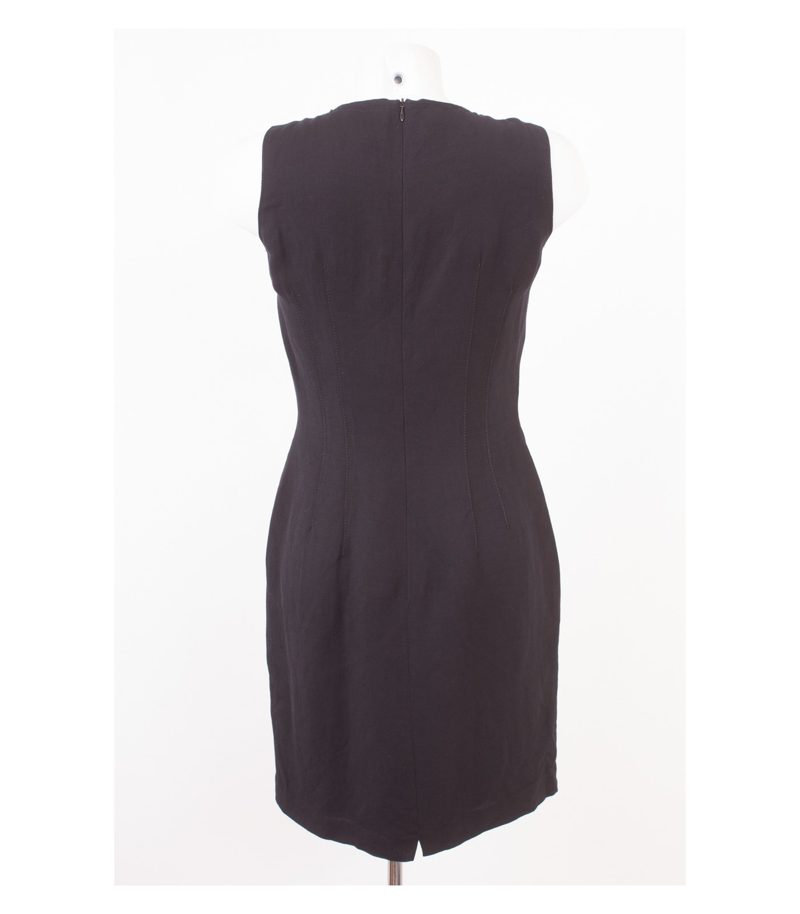 SPORTMAX Damen Kleid Sommerkleid & Gr. DE 40 Leinen Viskose – Foto 3