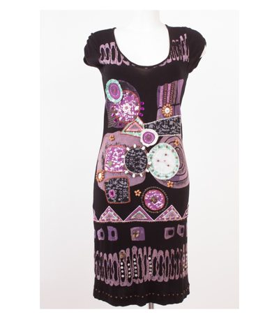 NTS Diamonds Forever Damen Kleid Sommerkleid Gr. S