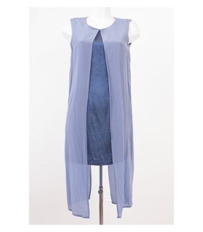 pop cph Damen Kleid Sommerkleid Gr. S 100% Seide