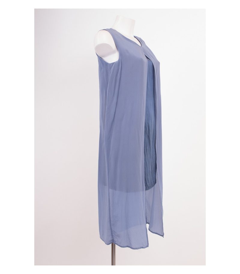 pop cph Damen Kleid Sommerkleid Gr. S 100% Seide – Foto 2
