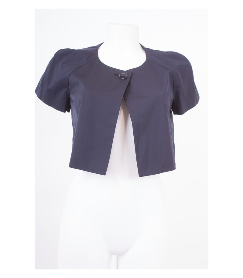PENNYBLACK Damen Bolero Jacke Gr. 34 Blau – Foto 1