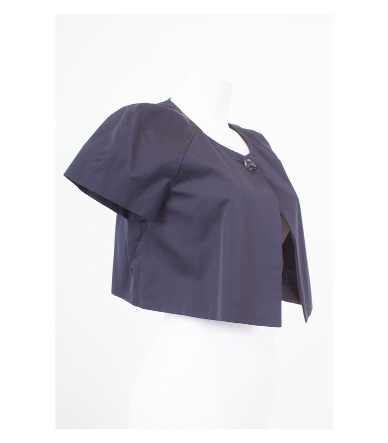 PENNYBLACK Damen Bolero Jacke Gr. 34 Blau – Foto 2