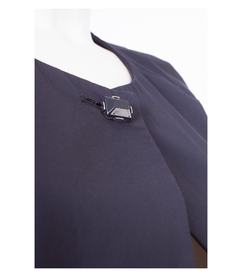 PENNYBLACK Damen Bolero Jacke Gr. 34 Blau – Foto 3