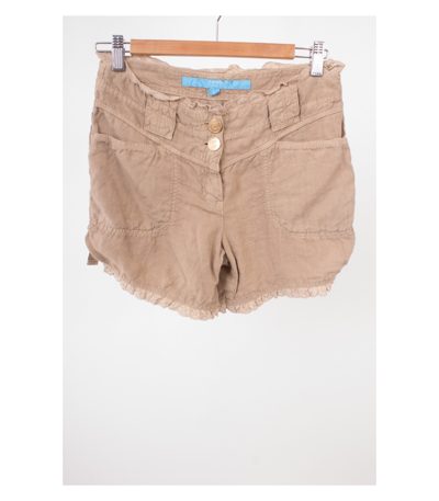 ESCADA SPORT Damen Shorts Gr. DE 36 Leinen