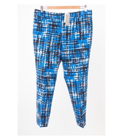 J.CREW Damen Hose Gefüttert & Gr. DE42 Wolle Seide Neu