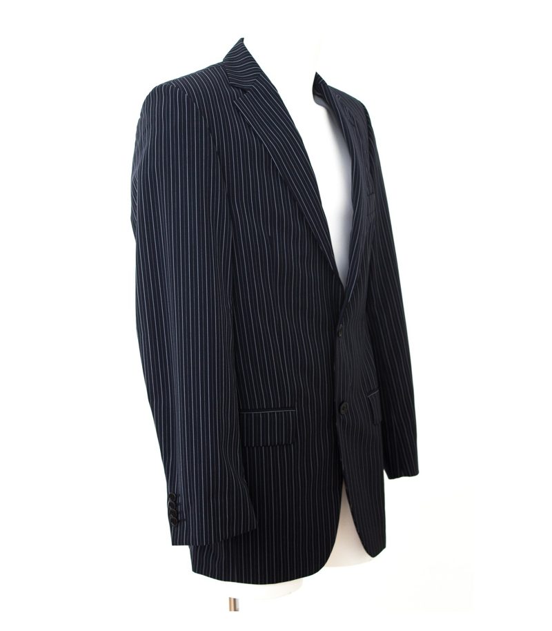 THEO WORMLAND ZIGNONE Herren Anzug Sakko Hose Business Gr. 90 Super 120´S Wolle – Foto 3