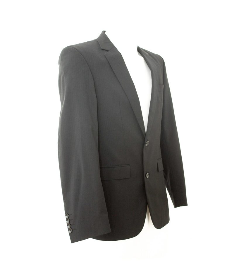 Benvenuto Herren Anzug Hose 44 Slim Fit Business Gr. Sakko 42 Wolle – Foto 3