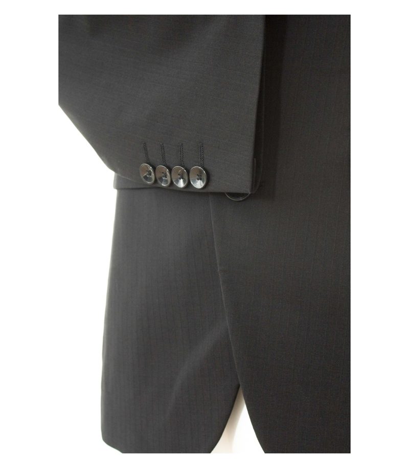 Benvenuto Herren Anzug Hose 44 Slim Fit Business Gr. Sakko 42 Wolle – Foto 4