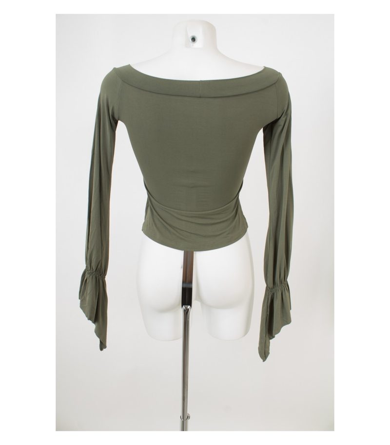 Black Orchid Paris Damen Oberteil Langarmshirt Stretch Gr. 2=M Neu – Foto 4