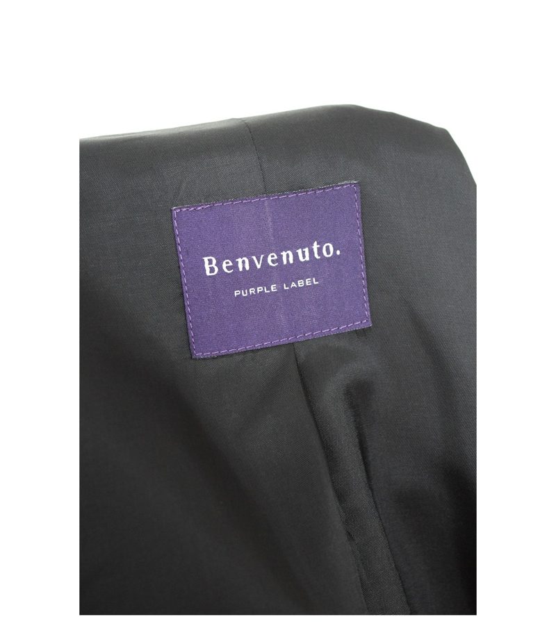 Benvenuto Herren Anzug Hose 44 Slim Fit Business Gr. Sakko 42 Wolle – Foto 6