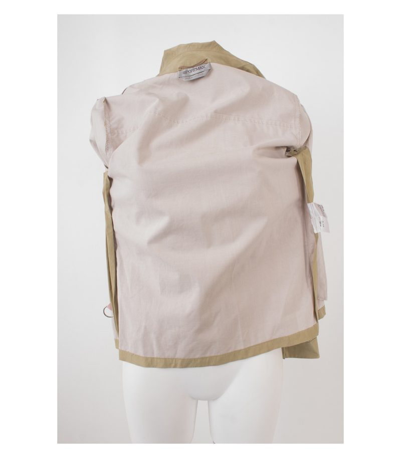SPORTMAX Damen Sommerjacke & Gr. DE 34 Baumwolle Seide – Foto 6