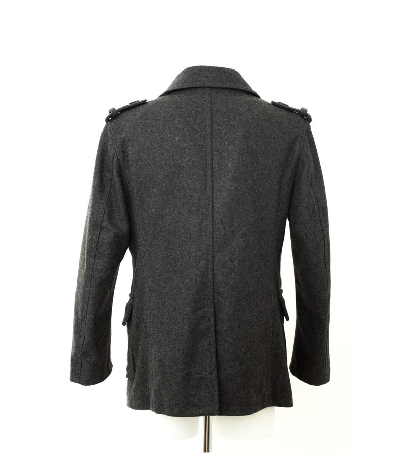drykorn Herren for beautiful people Mantel Peacoat Kurzmantel Gr. 50 Wolle – Foto 3