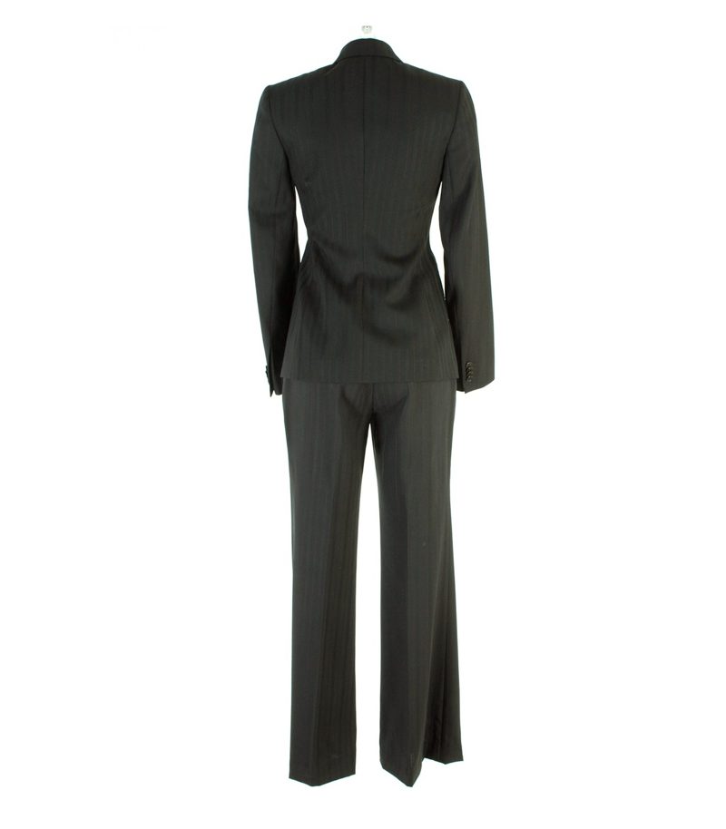 Massimo Dutti Damen Hosenanzug Blazer Hose Business Gr. 36 Wolle – Foto 2