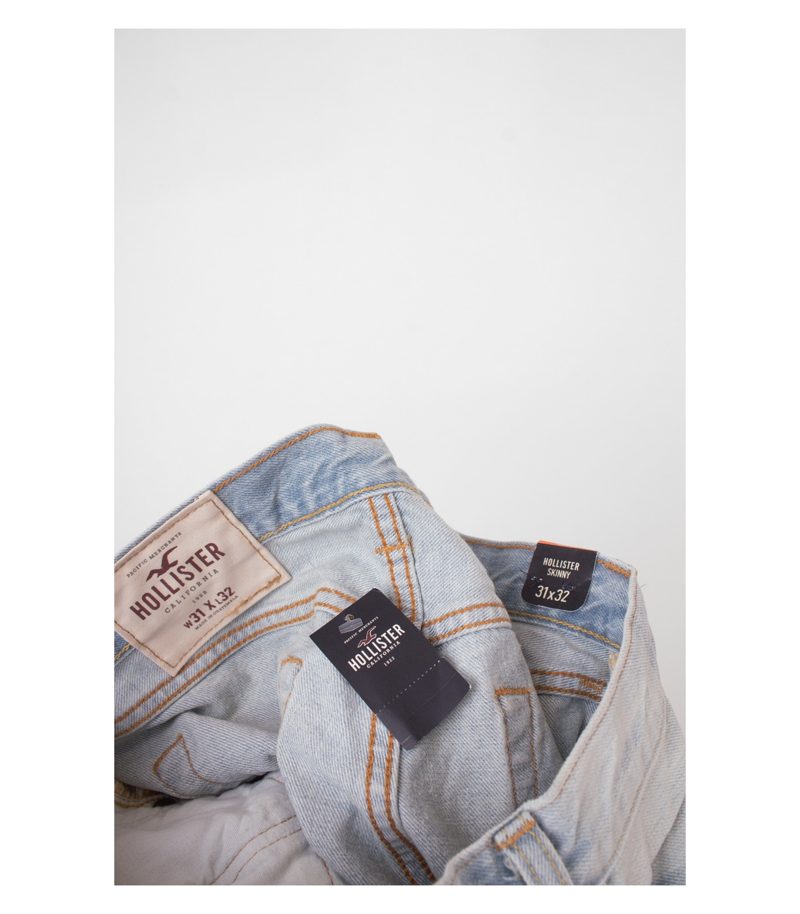 Damen Skinny Damen Jeans Hose Gr. W 31 L 32 Blau Neu – Foto 4