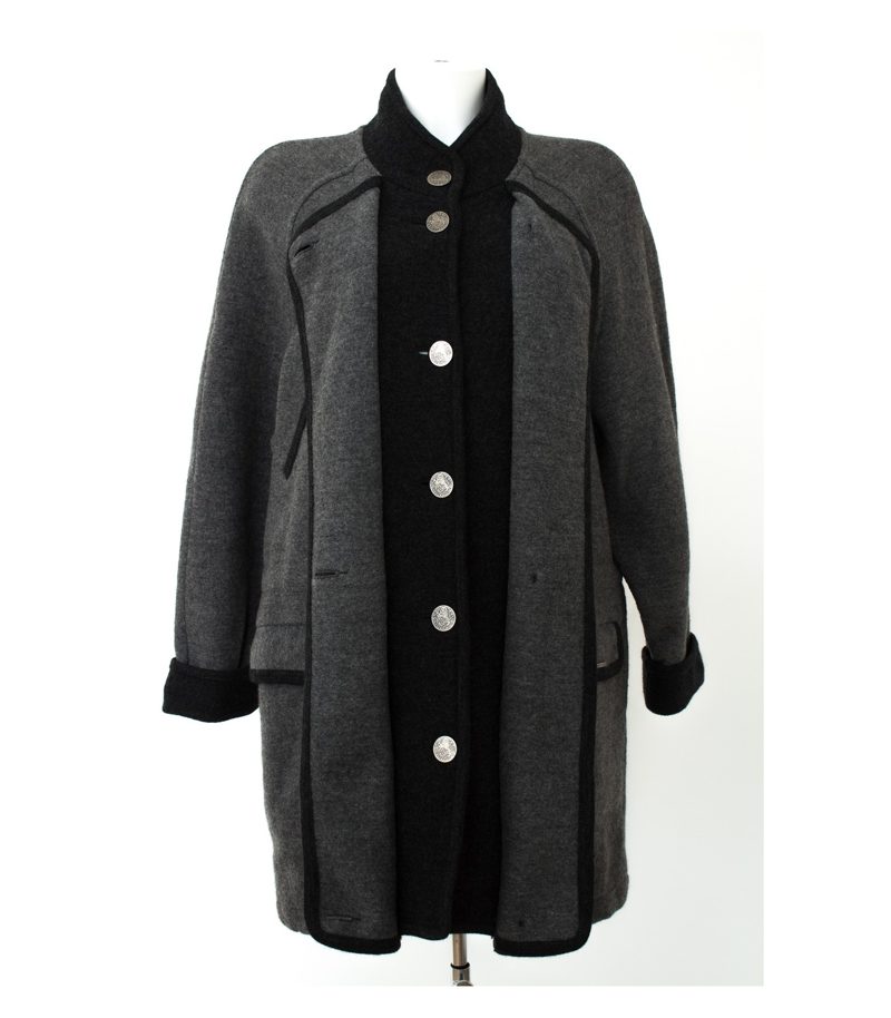 GEIGER Damen Mantel Oversize Übergangsmantel Gr. 40 Wolle – Foto 1