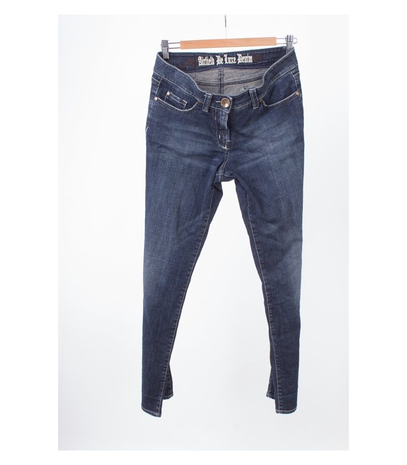 AIRFIELD Damen Jeans Hose Gr. DE 36 Blau – Foto 1