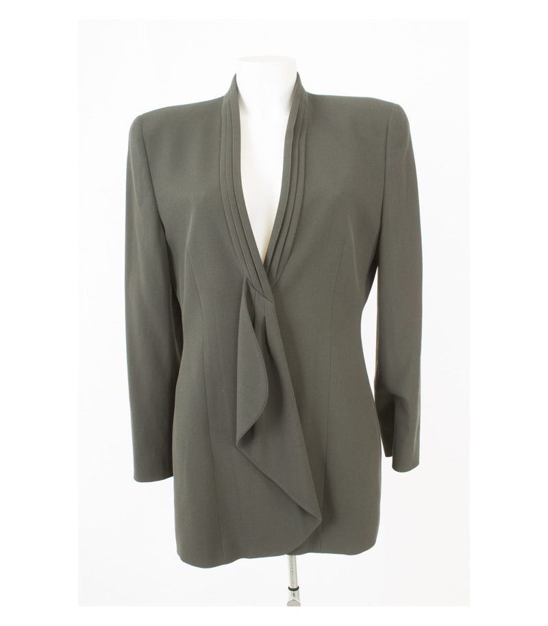 GIORGIO ARMANI Damen Blazer Rene Gr. IT 44 DE 40 Wolle – Foto 1