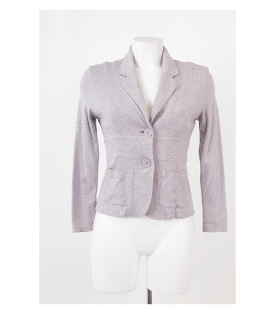 PRIVATE INDUSTRIES Damen Blazer Sommerblazer Gr. 36 Grau