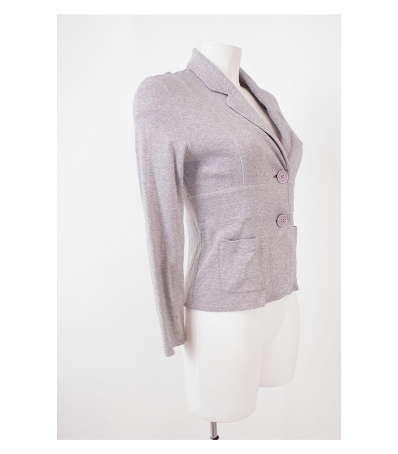 PRIVATE INDUSTRIES Damen Blazer Sommerblazer Gr. 36 Grau – Foto 2