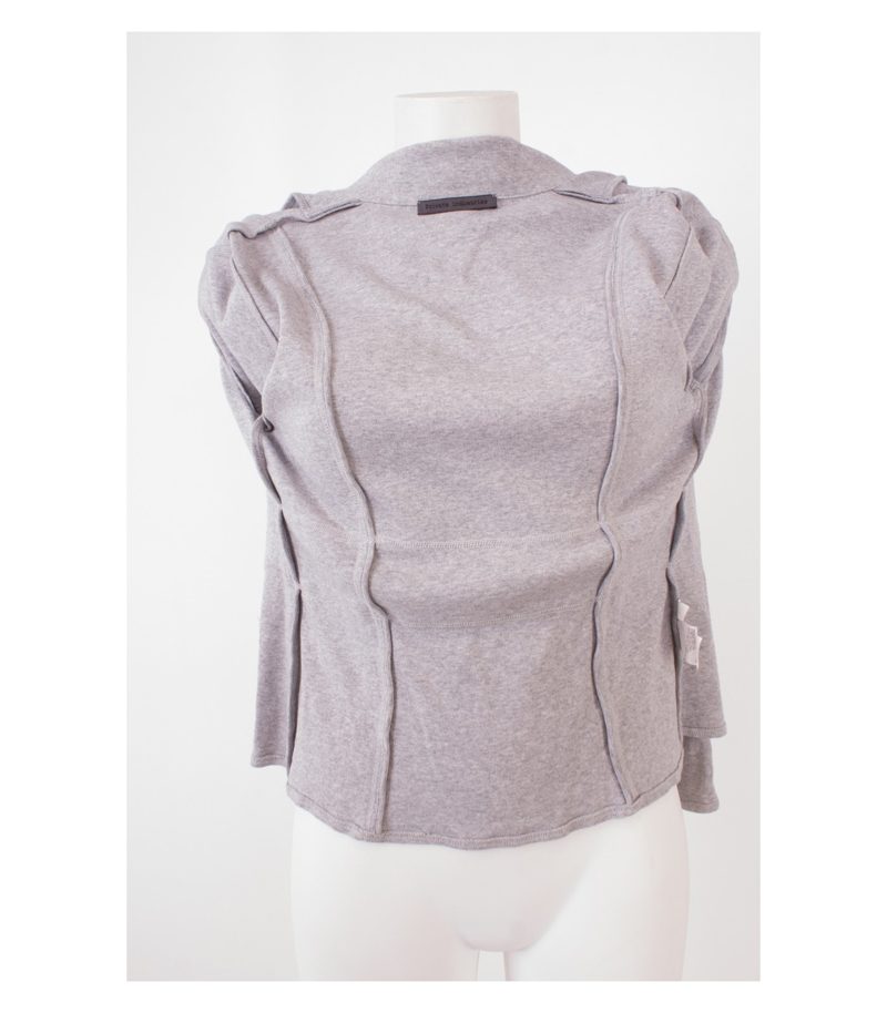 PRIVATE INDUSTRIES Damen Blazer Sommerblazer Gr. 36 Grau – Foto 5