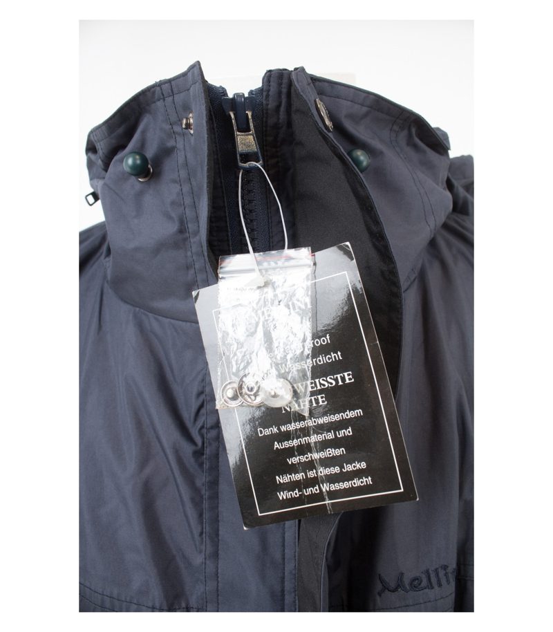 Mellini Herren Jacke Regenjacke Gr. M Blau Neu – Foto 7