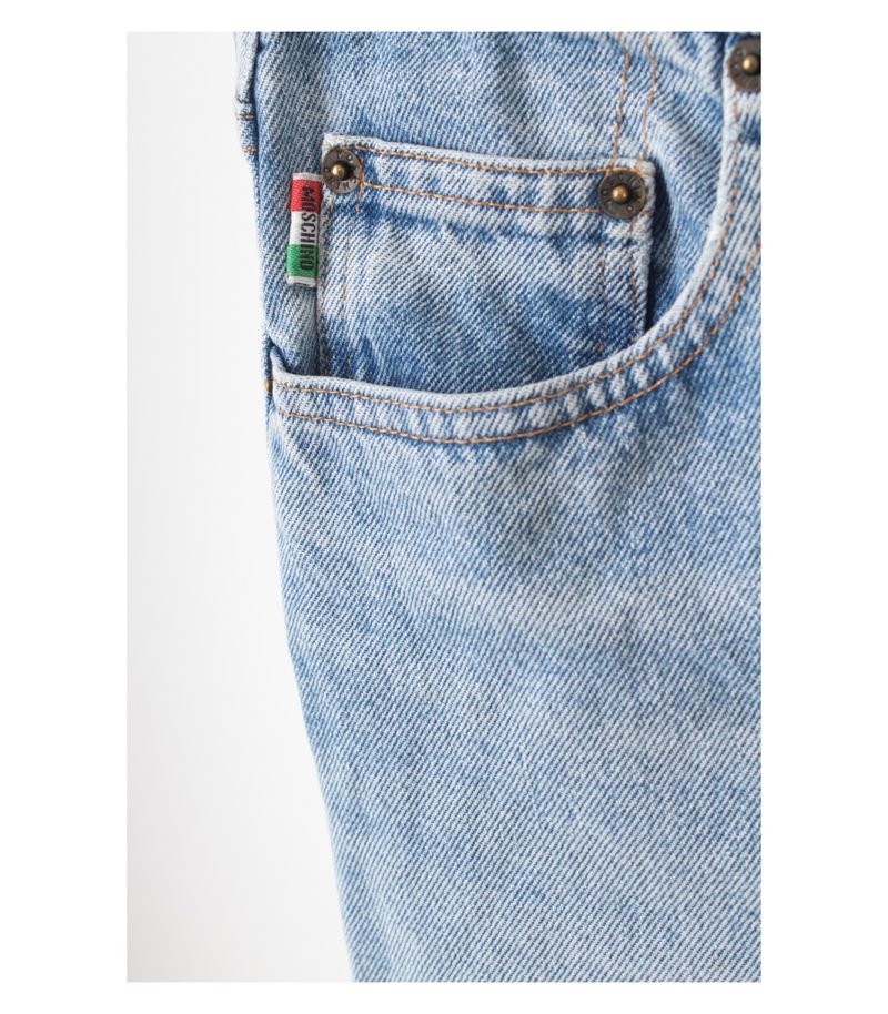 MOSCHINO Damen Jeans Hose Gr. 32 Blau – Foto 4