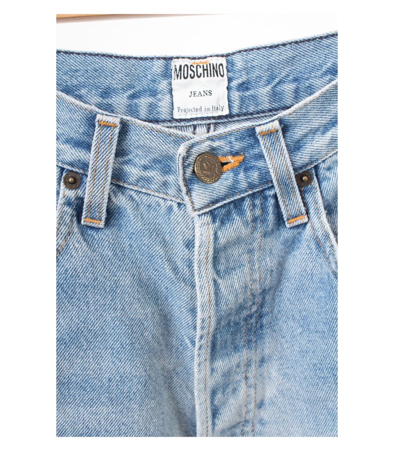 MOSCHINO Damen Jeans Hose Gr. 32 Blau – Foto 5