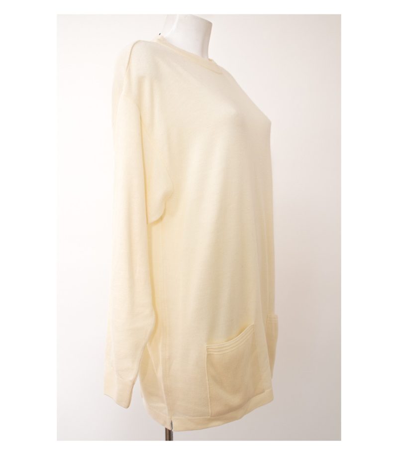 Peter Hahn Damen Pullover Pulli Feinstrick Gr. 46 reine Wolle Strick – Foto 2