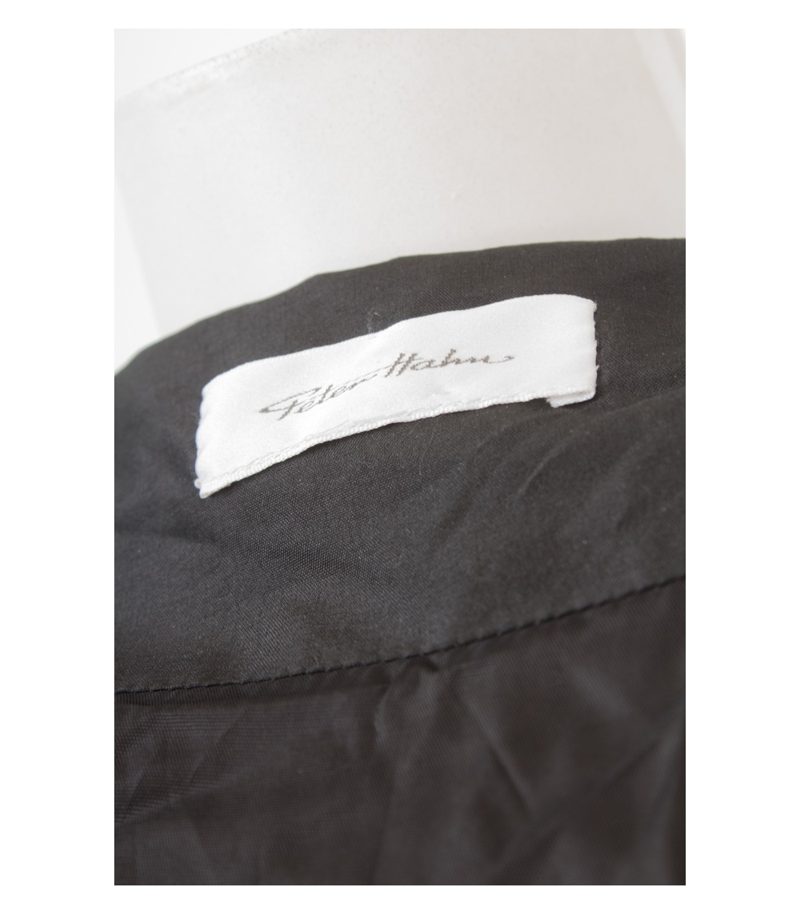 Peter Hahn Damen Oberteil Blazer 100% Gr. XL Schwarz Seide – Foto 6